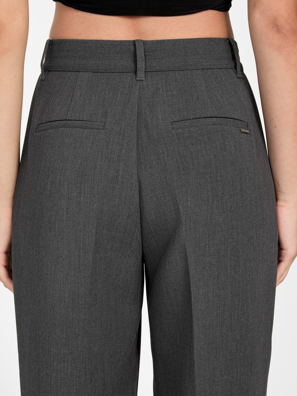 Tailored stretch straight-leg pants - Guess