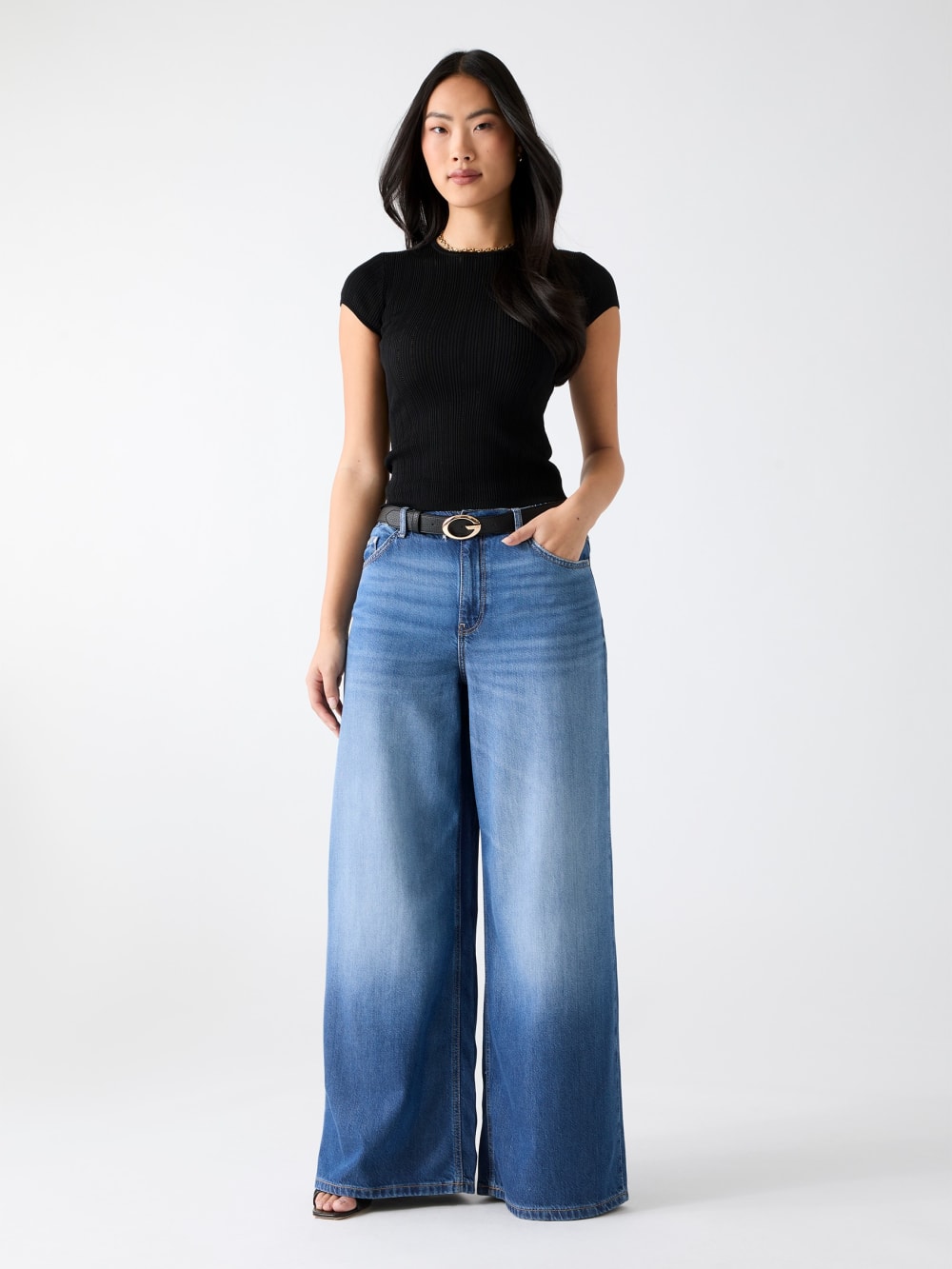 Rib knit top - Guess
