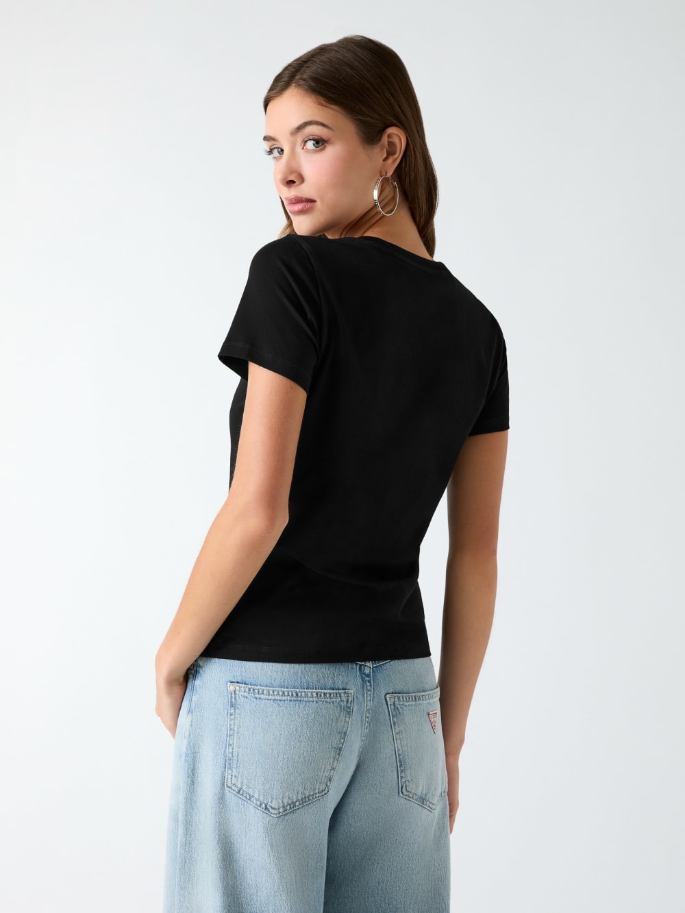Triangle logo t-shirt - Guess