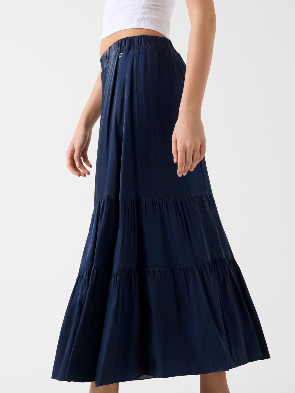 Pleated maxi skirt - Guess