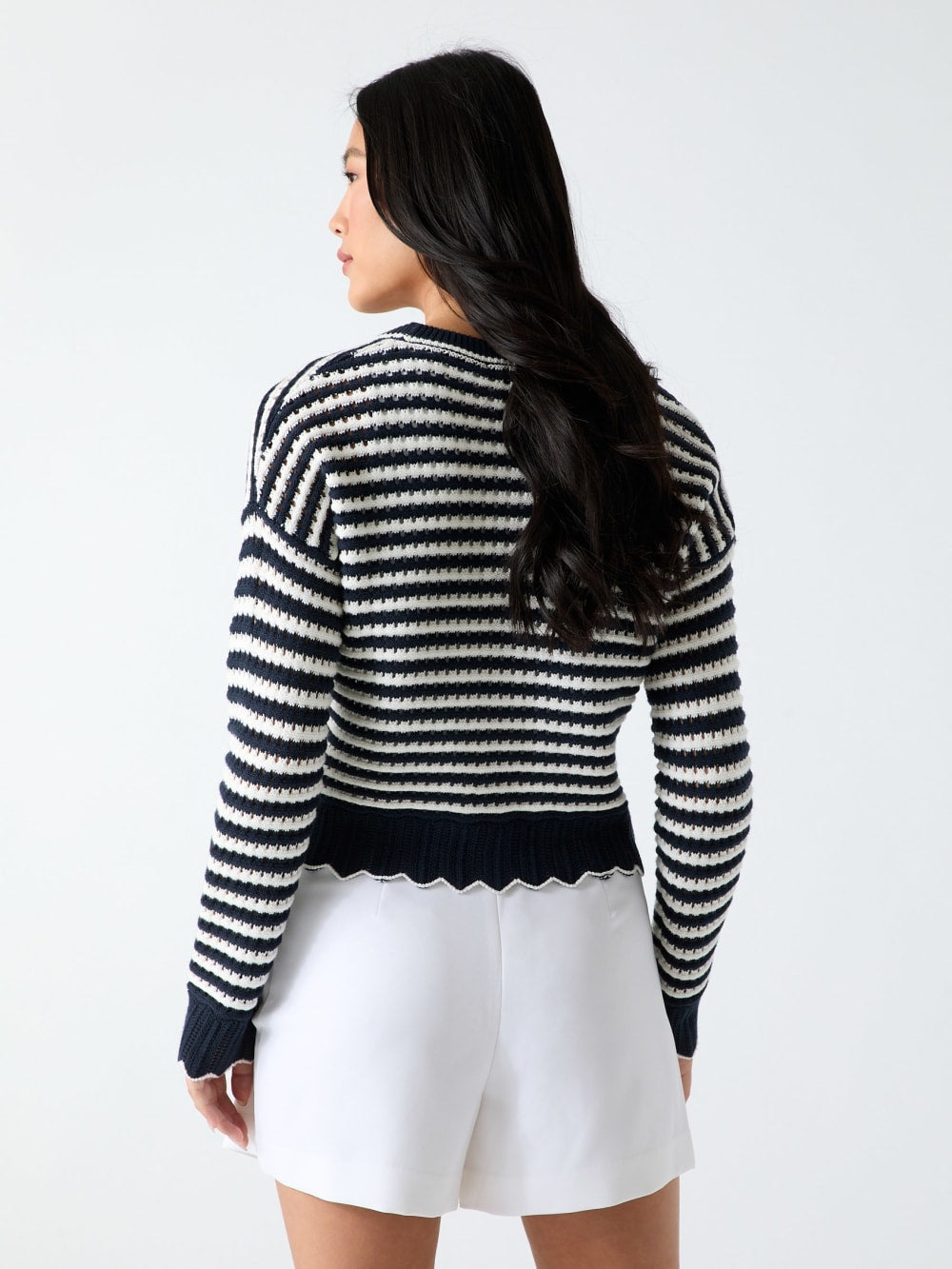 Striped sweater cardigan - Guess