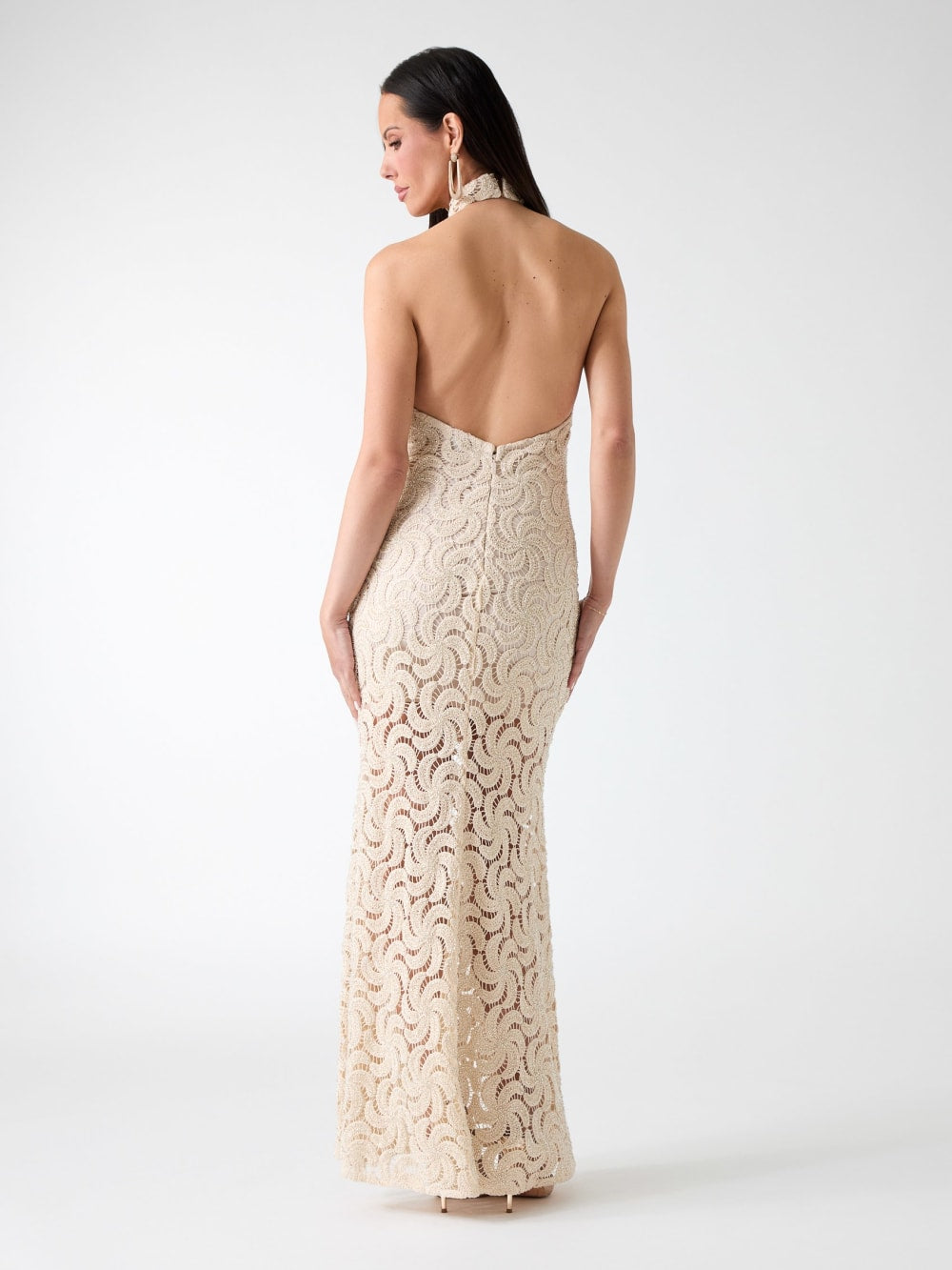Marciano openwork textured dress - Guess