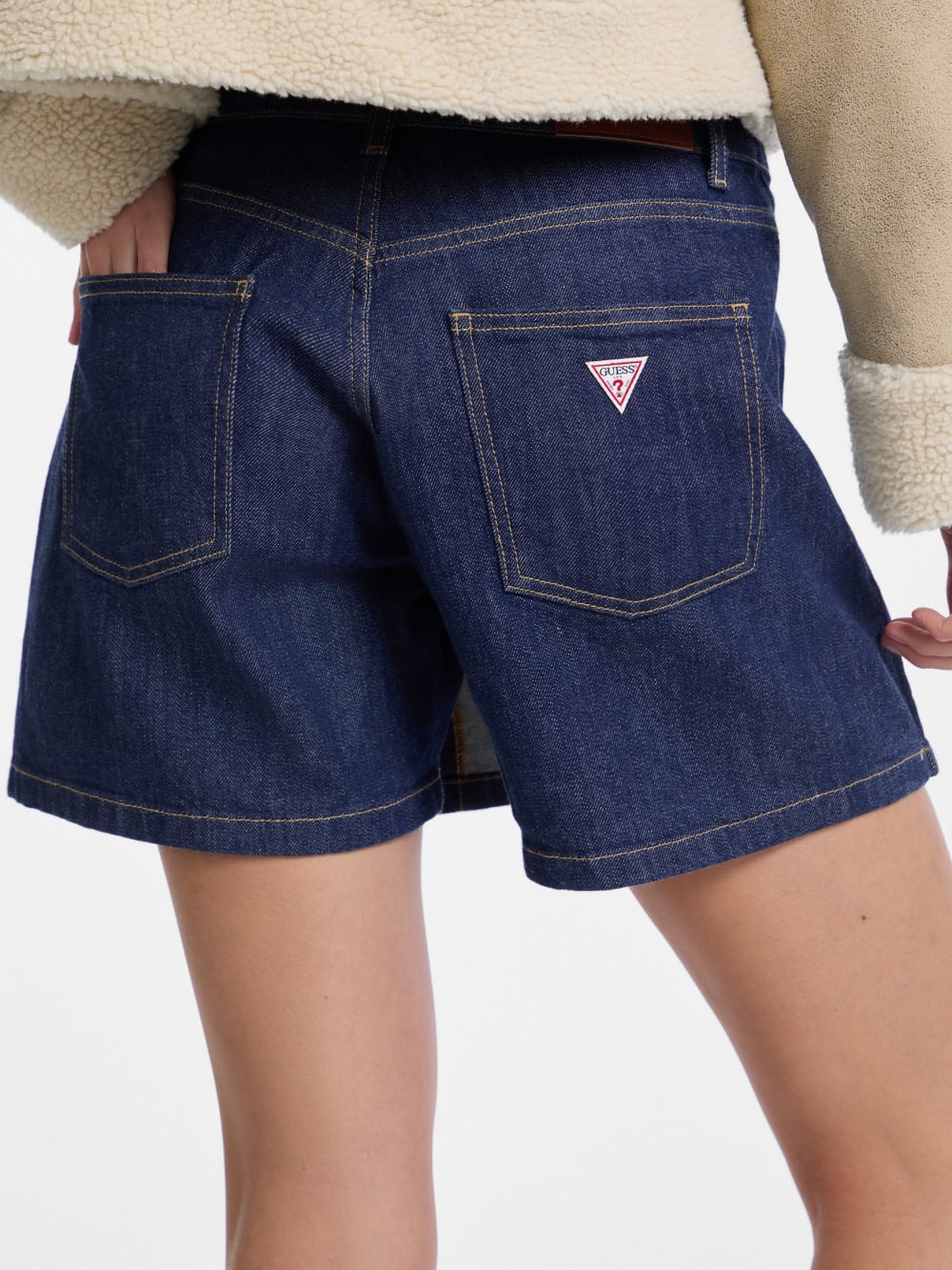 Denim Wrap Skort - Guess