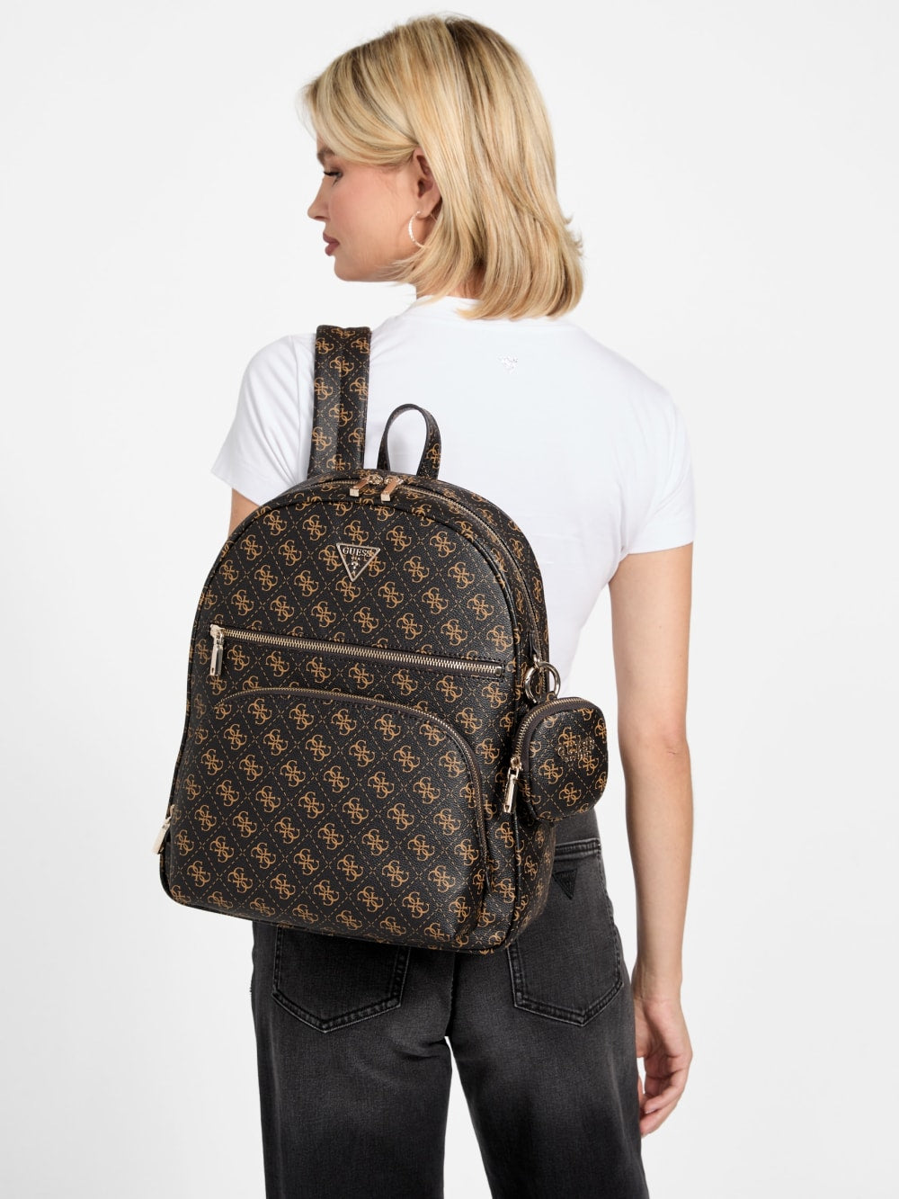 Power Play II Quattro G Large Tech Backpack - Guess