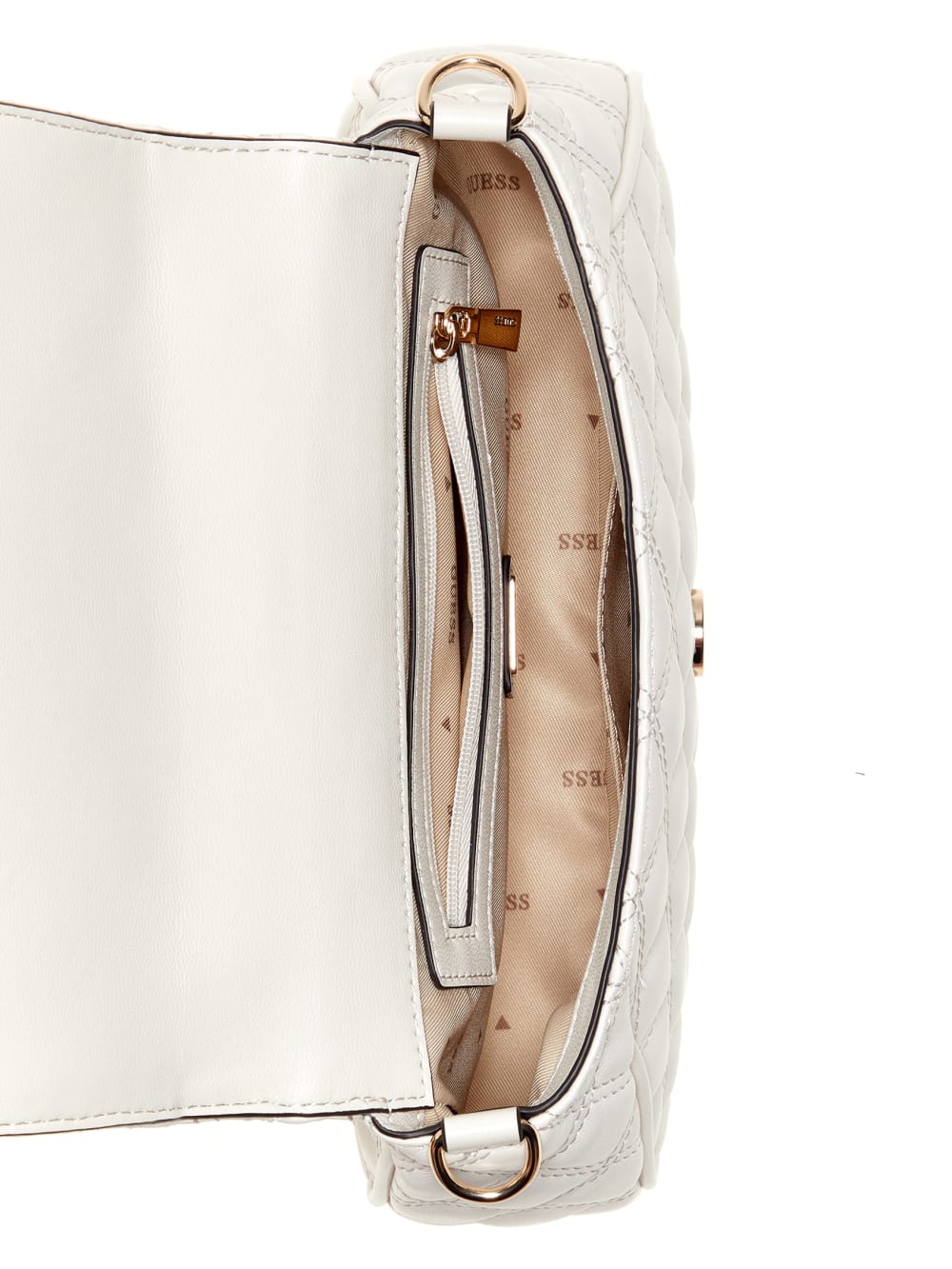 Giully II Quilted Top-Handle Bag - Guess