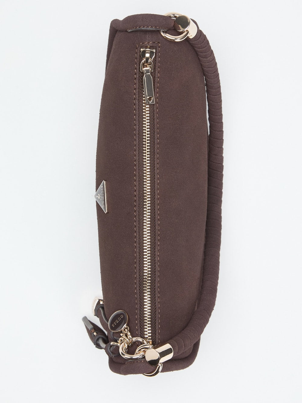 Danya Suede Shoulder Bag - Guess