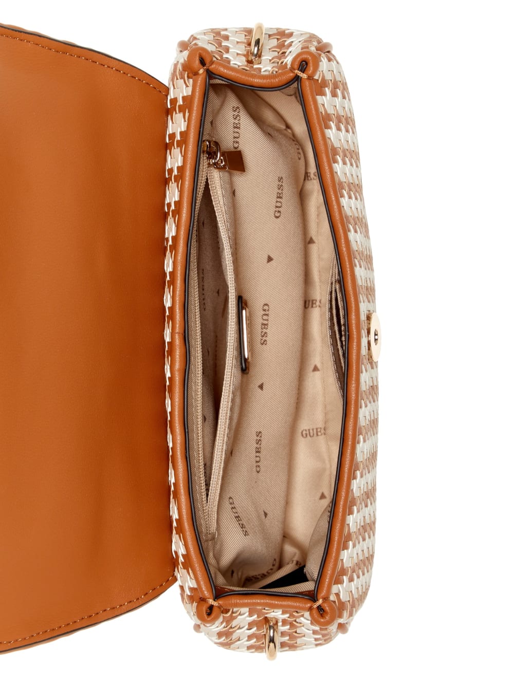Mirema Woven Top-Handle Bag - Guess