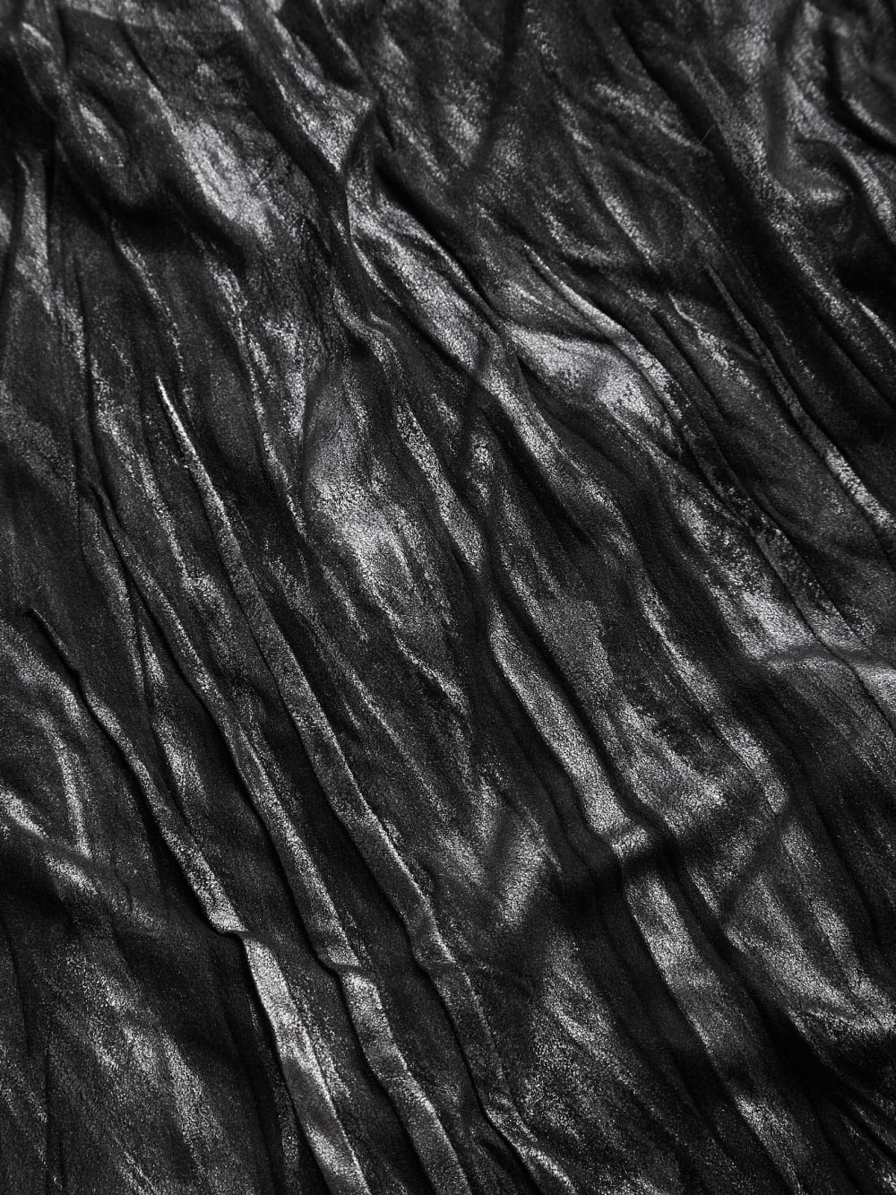 metallic printed faux-suede shirt - Guess