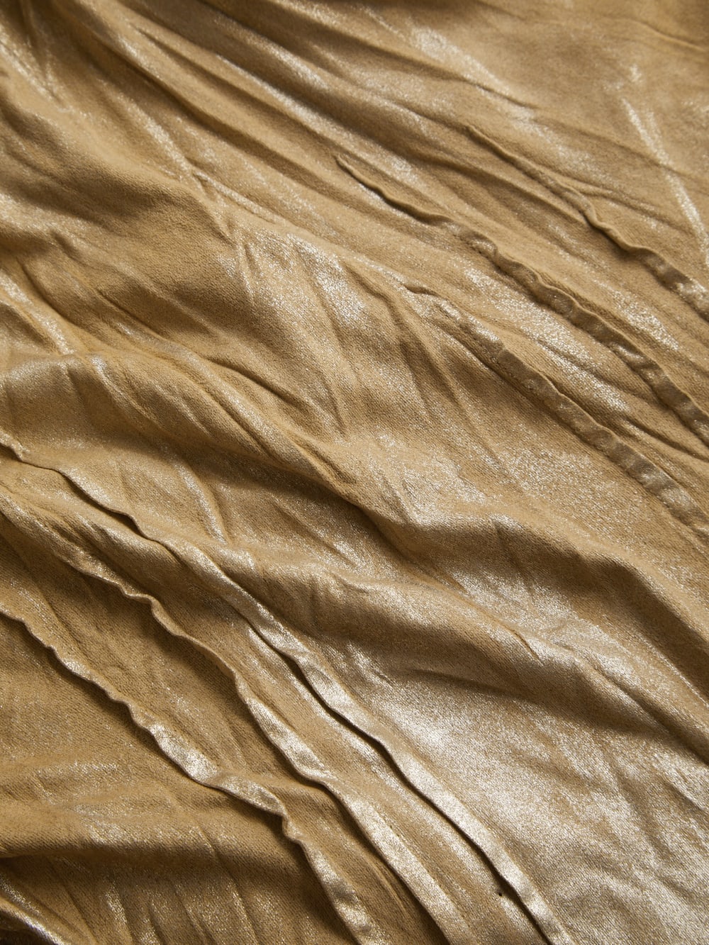 metallic printed faux-suede shirt - Guess