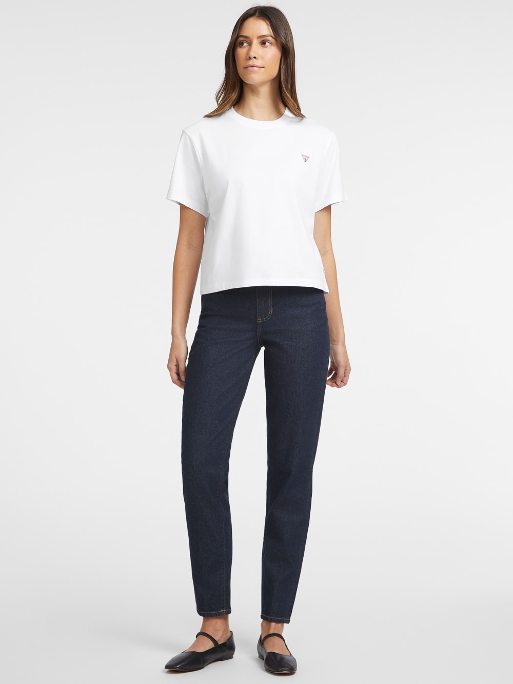 Boxy Mini Triangle Tee - Guess