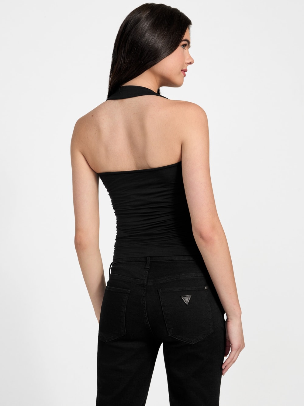 Eco Nora Halter Shirred Tank - Guess