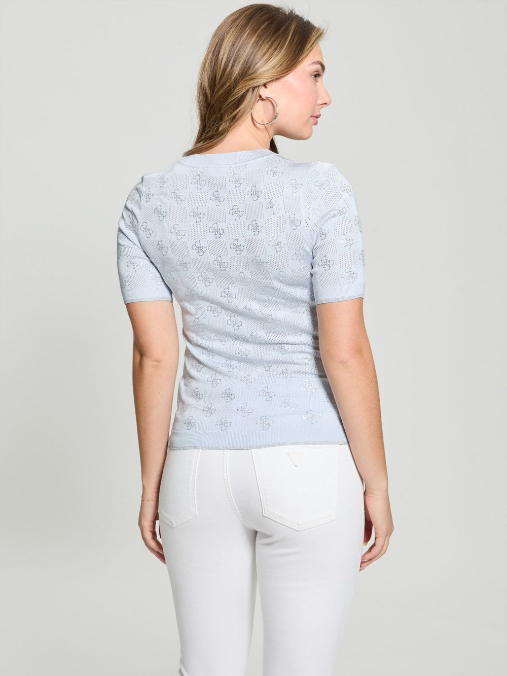Rosie Quattro G Sweater Top - Guess