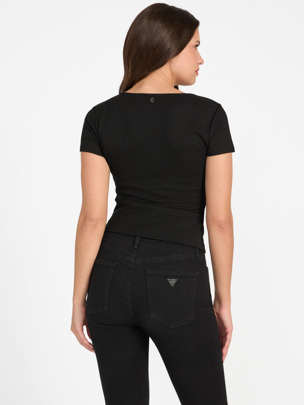 Eco Lena Ribbed Top - Guess
