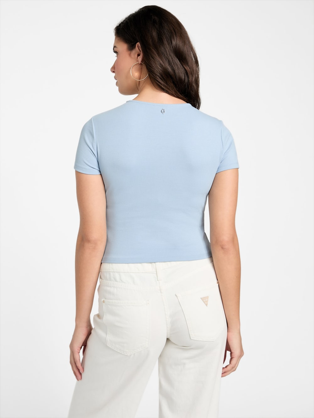 Eco Terra Ribbed Top - Guess