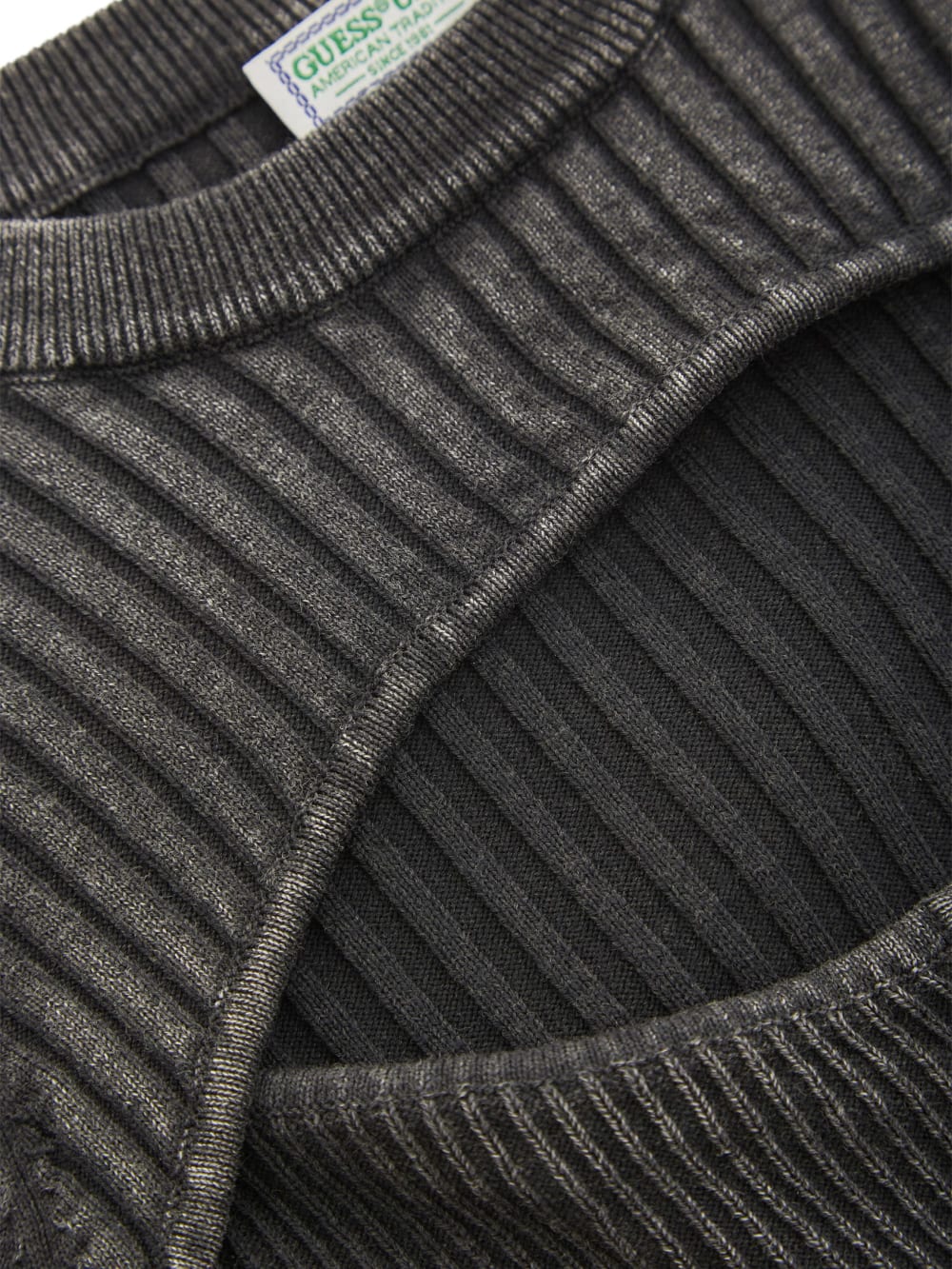 long-sleeve layered sweater top - Guess