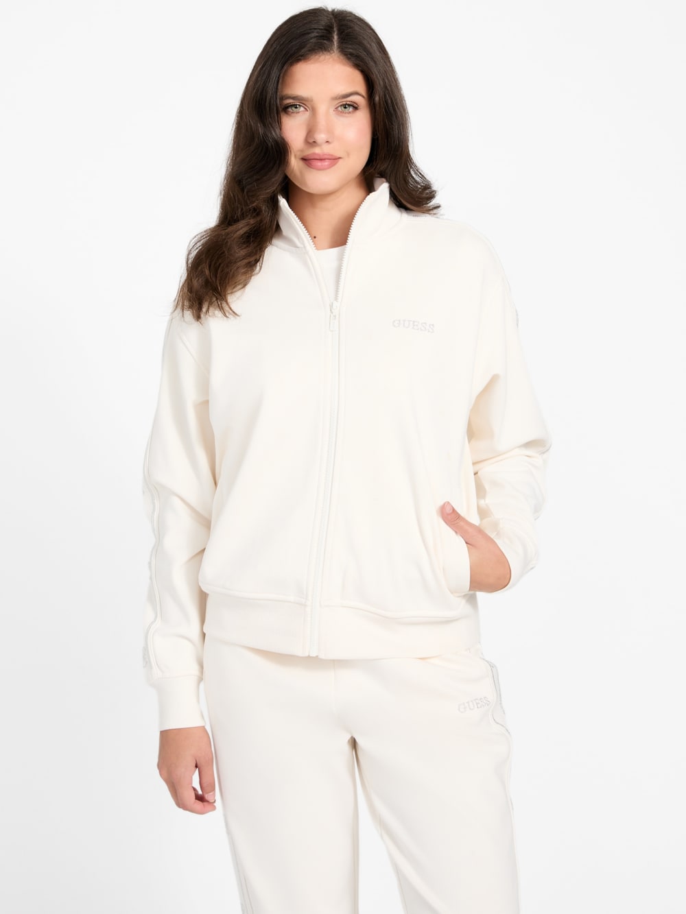 Eco Octavia Full-Zip Sweatshirt - Guess