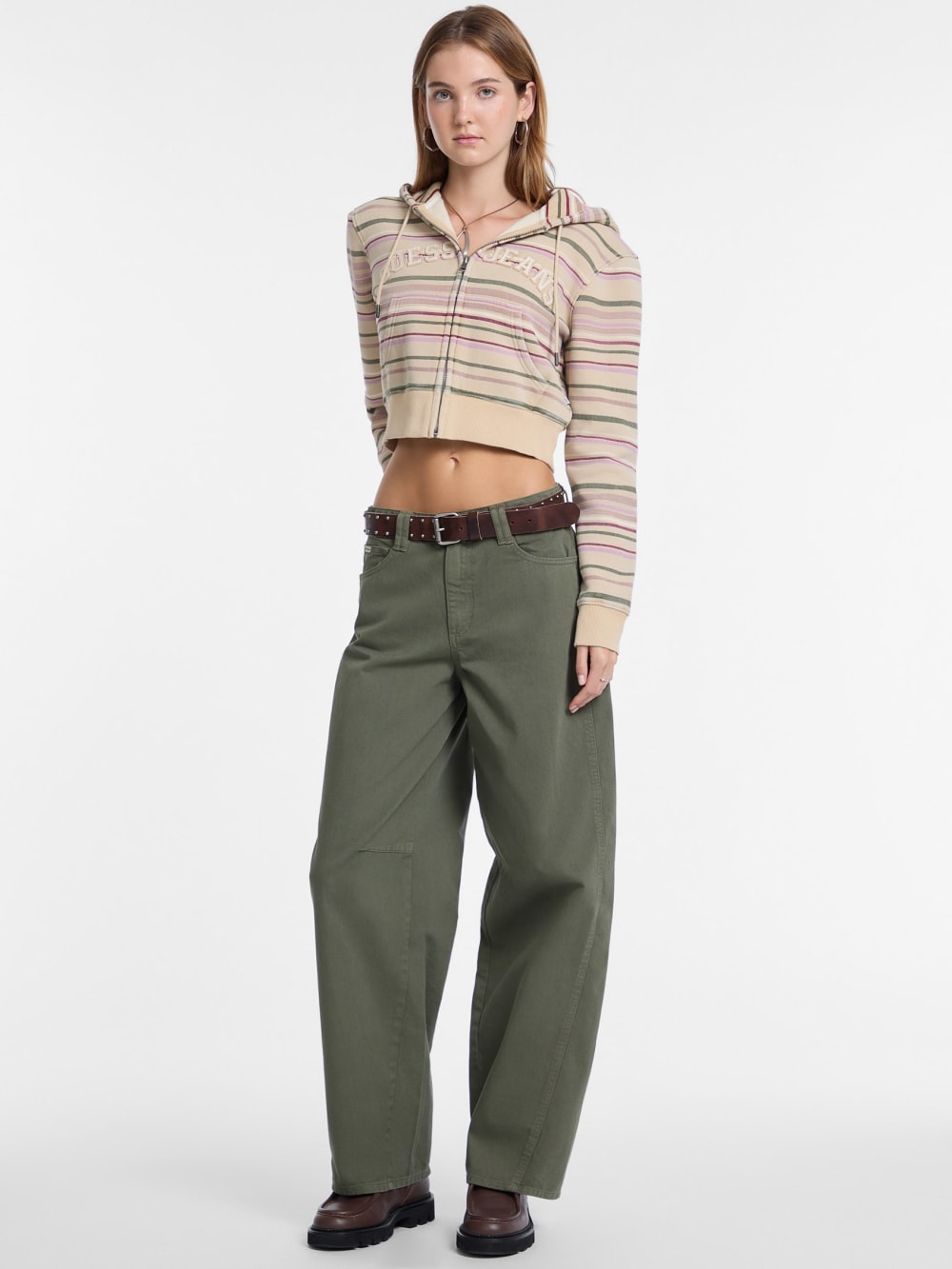 Barrel Twill Pants - Guess