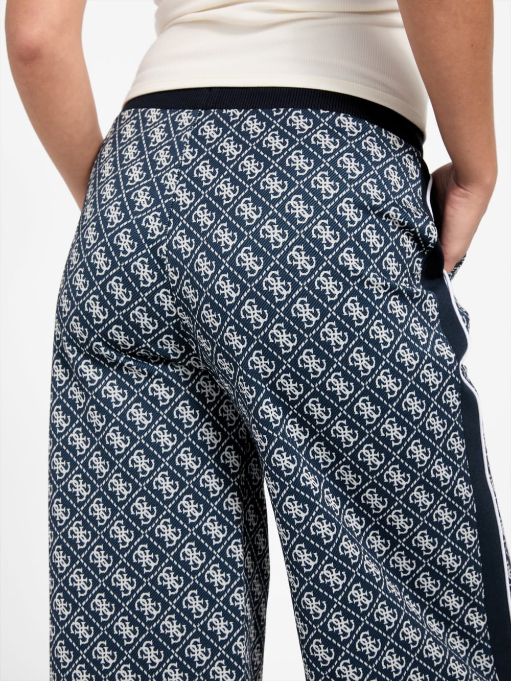 Sarah Quattro G Wide-Leg Pants - Guess