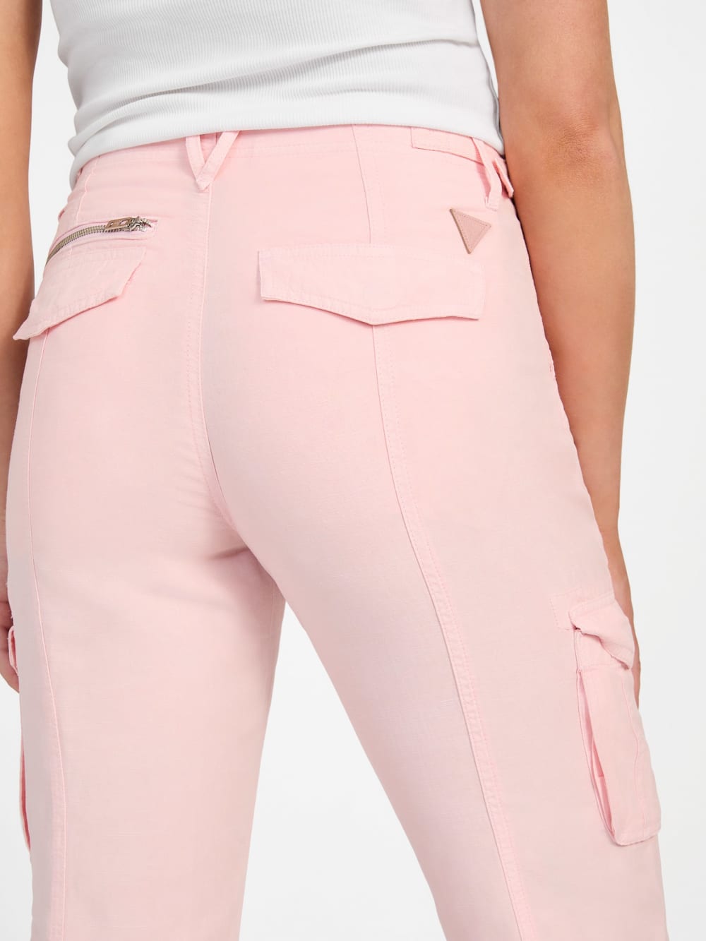 Nessi Linen Cargo Pants - Guess