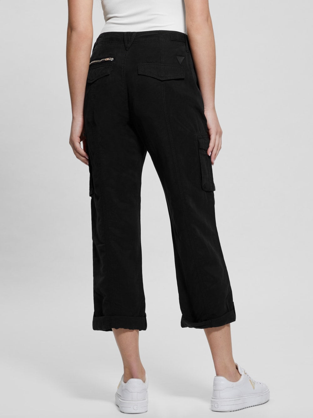 Nessi Linen Cargo Pants - Guess