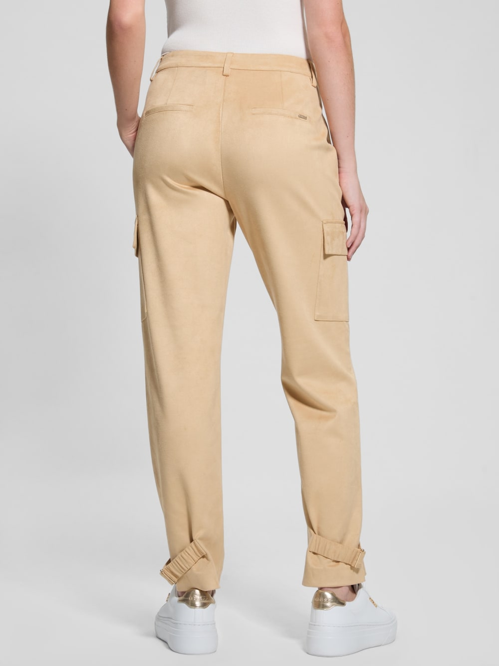 Mariza Faux-Suede Cargo Pants - Guess