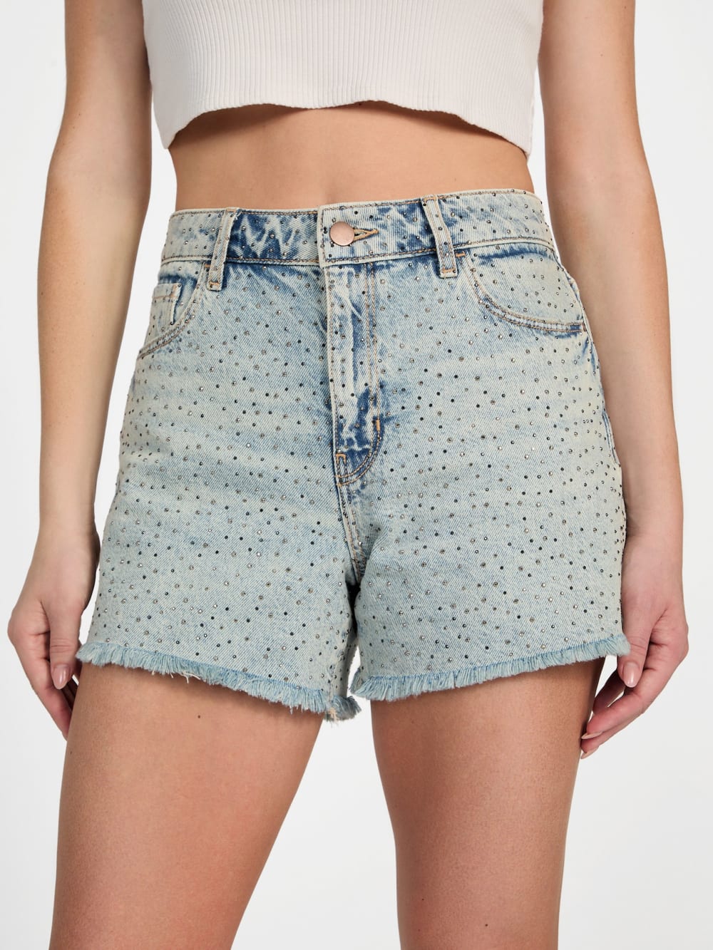 Relaxed Midi Shorts - Guess