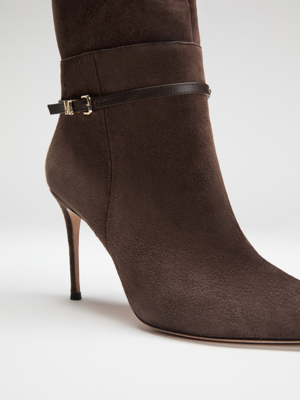 Suede Knee-High Stiletto Boot - Guess