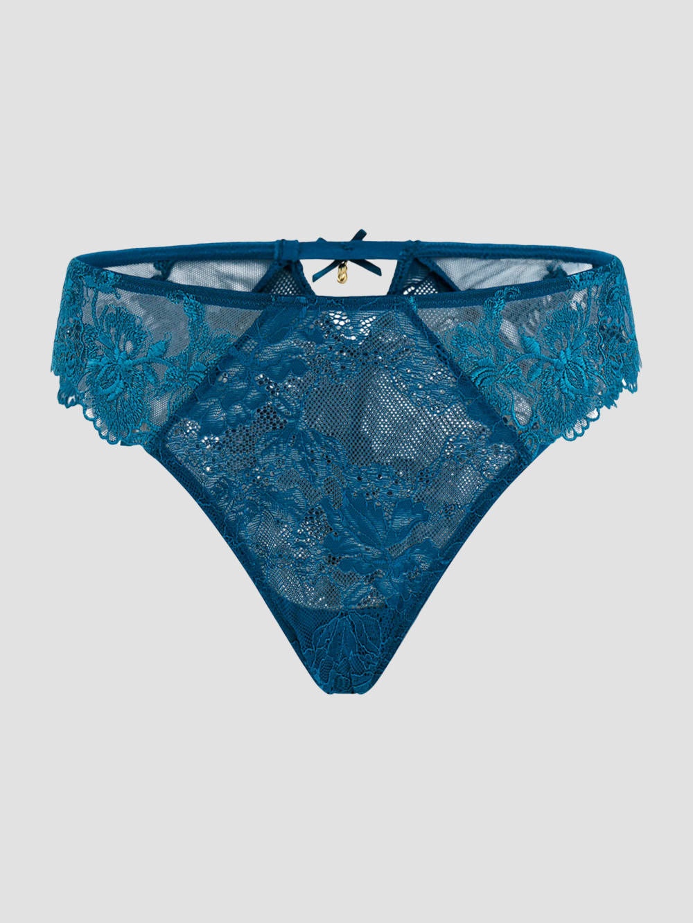 Rebecca Floral Lace Brazilian Panty - Guess