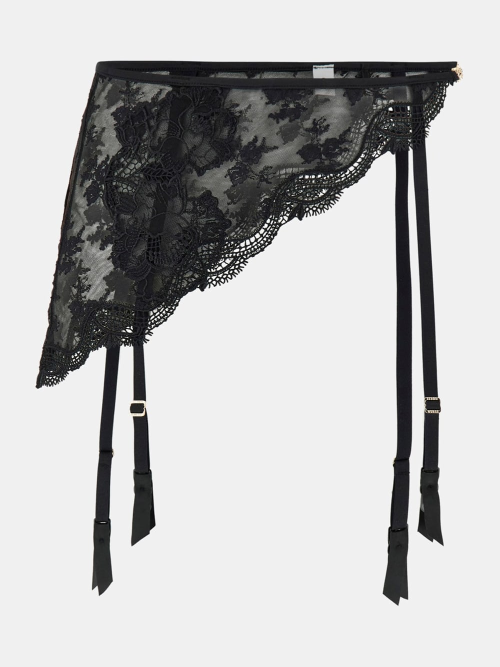 Louise Floral Lace Garter Belt - Guess
