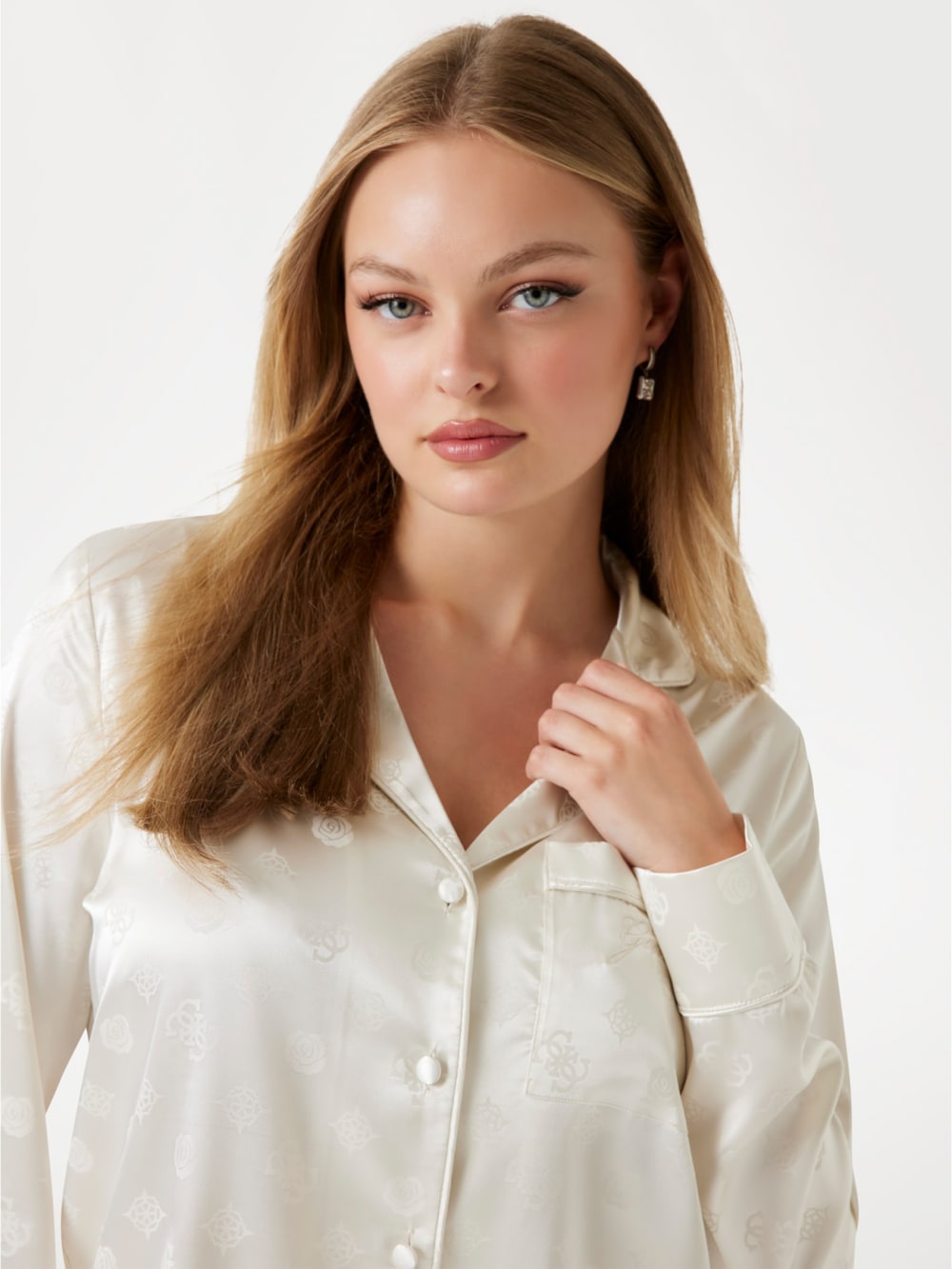 Eco Syvlie Peony Top and Pants PJ Set - Guess
