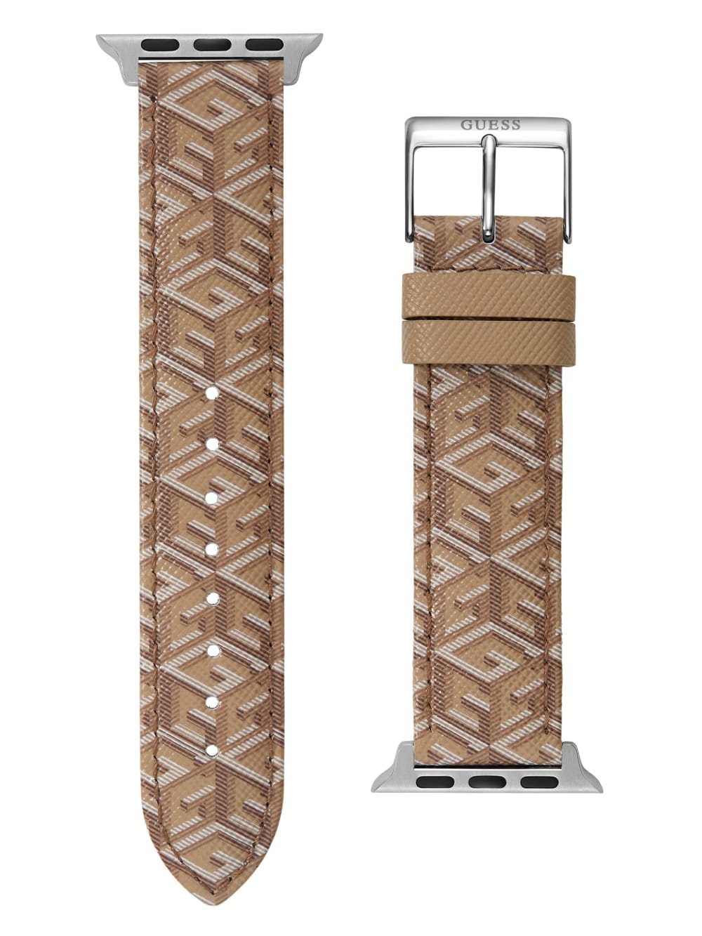 G-Cube Brown Leather 38-40 mm Band for Apple Watch? - Guess
