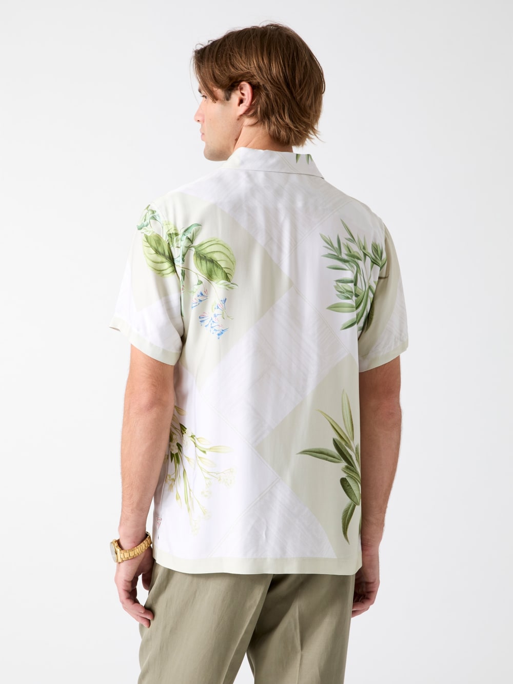 Printed viscose shirt - Guess