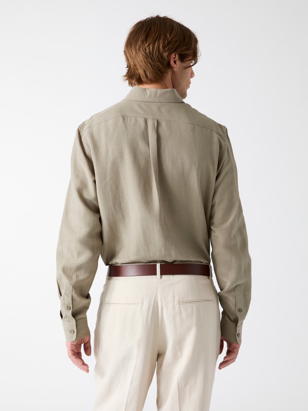 Linen-blend shirt - Guess