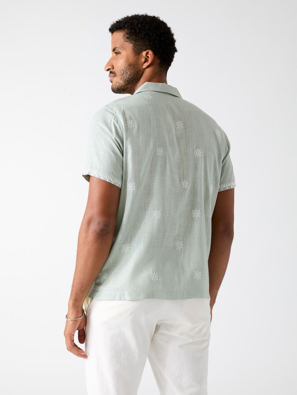 Embroidered Camp Shirt - Guess