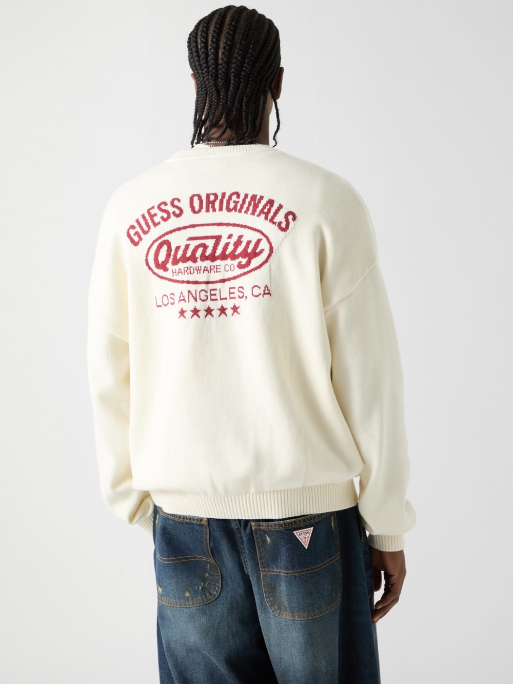 GUESS Originals Eco Back Logo Sweater - Guess