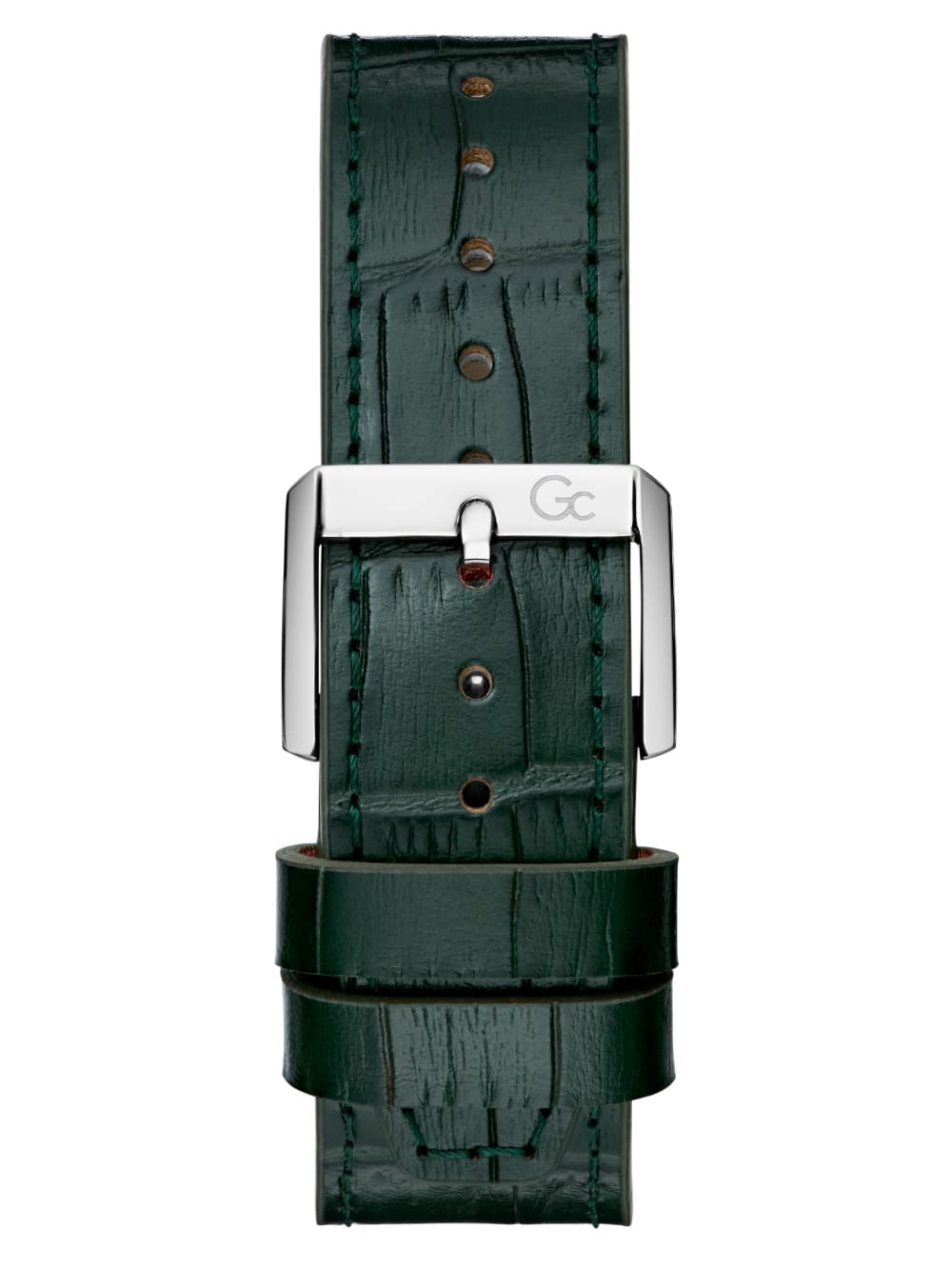 Green Leather Chronograph Watch - Guess