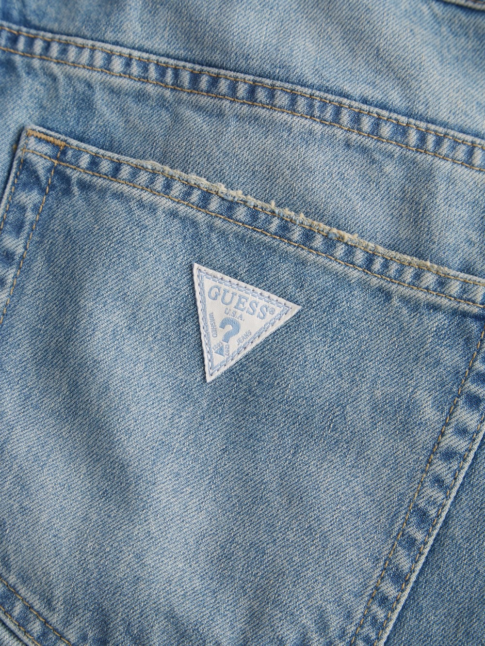 Vintage Denim Straight Jeans - Guess