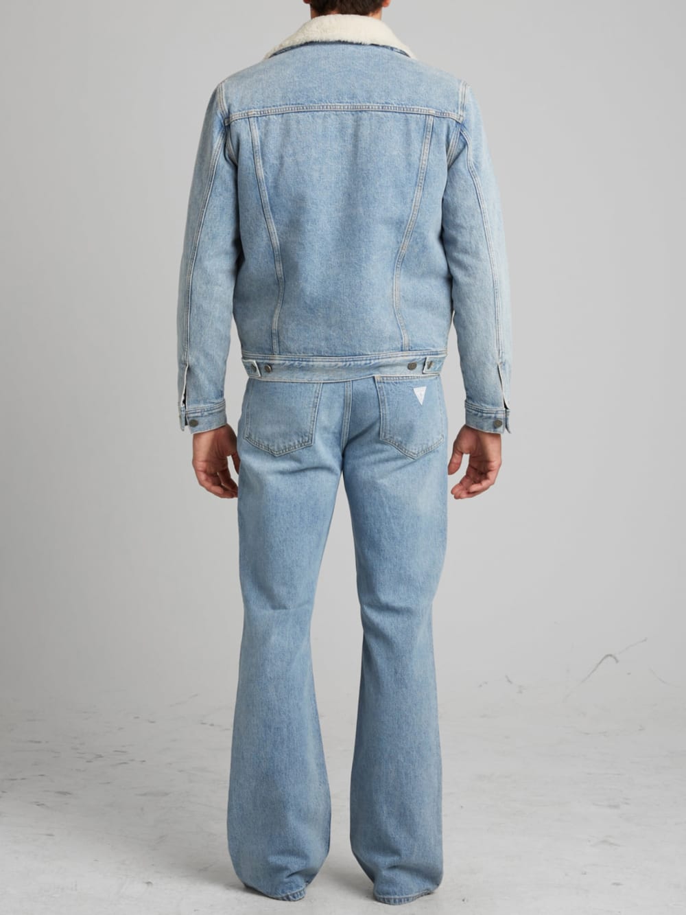 Indigo Denim Flare Pants - Guess