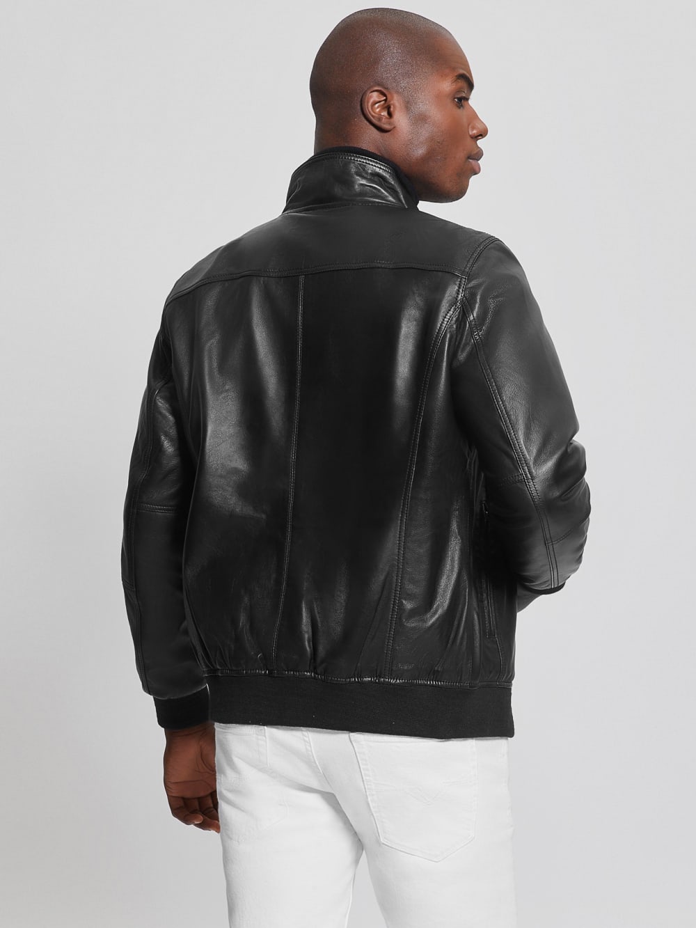 Soft Leather Jacket - Guess