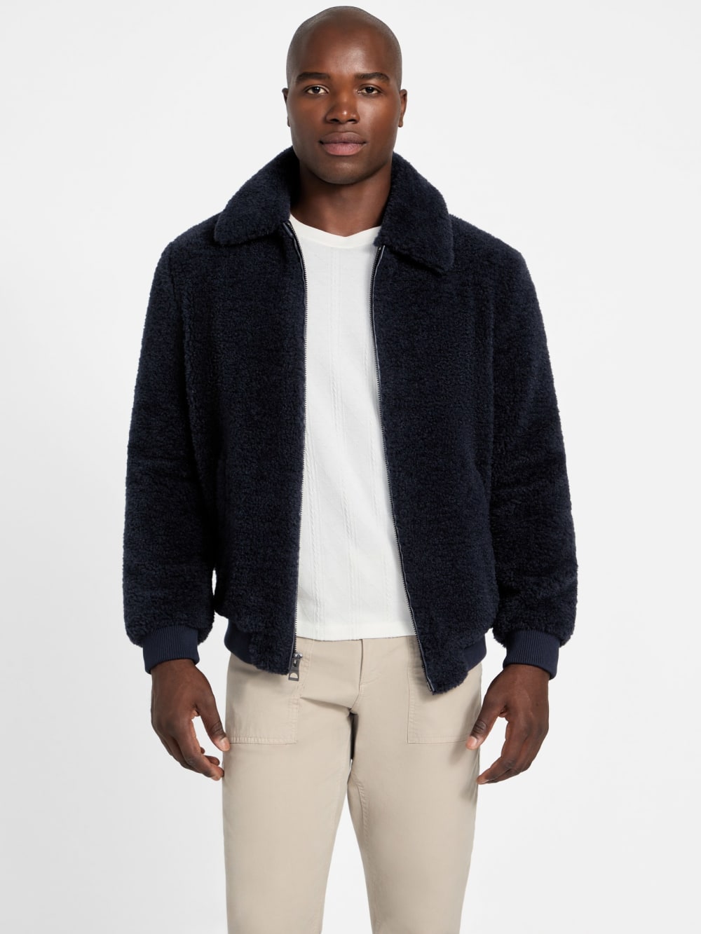 Eco Teddy Faux-Fur Jacket - Guess