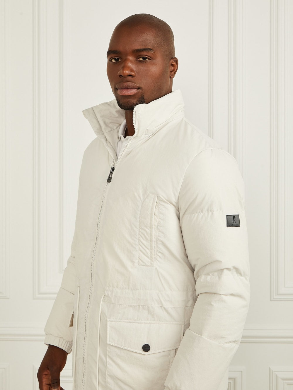 Real Down Long Jacket - Guess