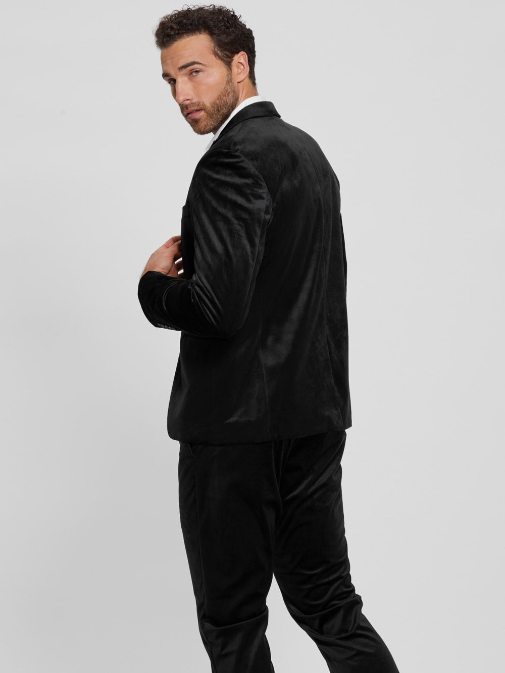Fulham Velvet Blazer - Guess