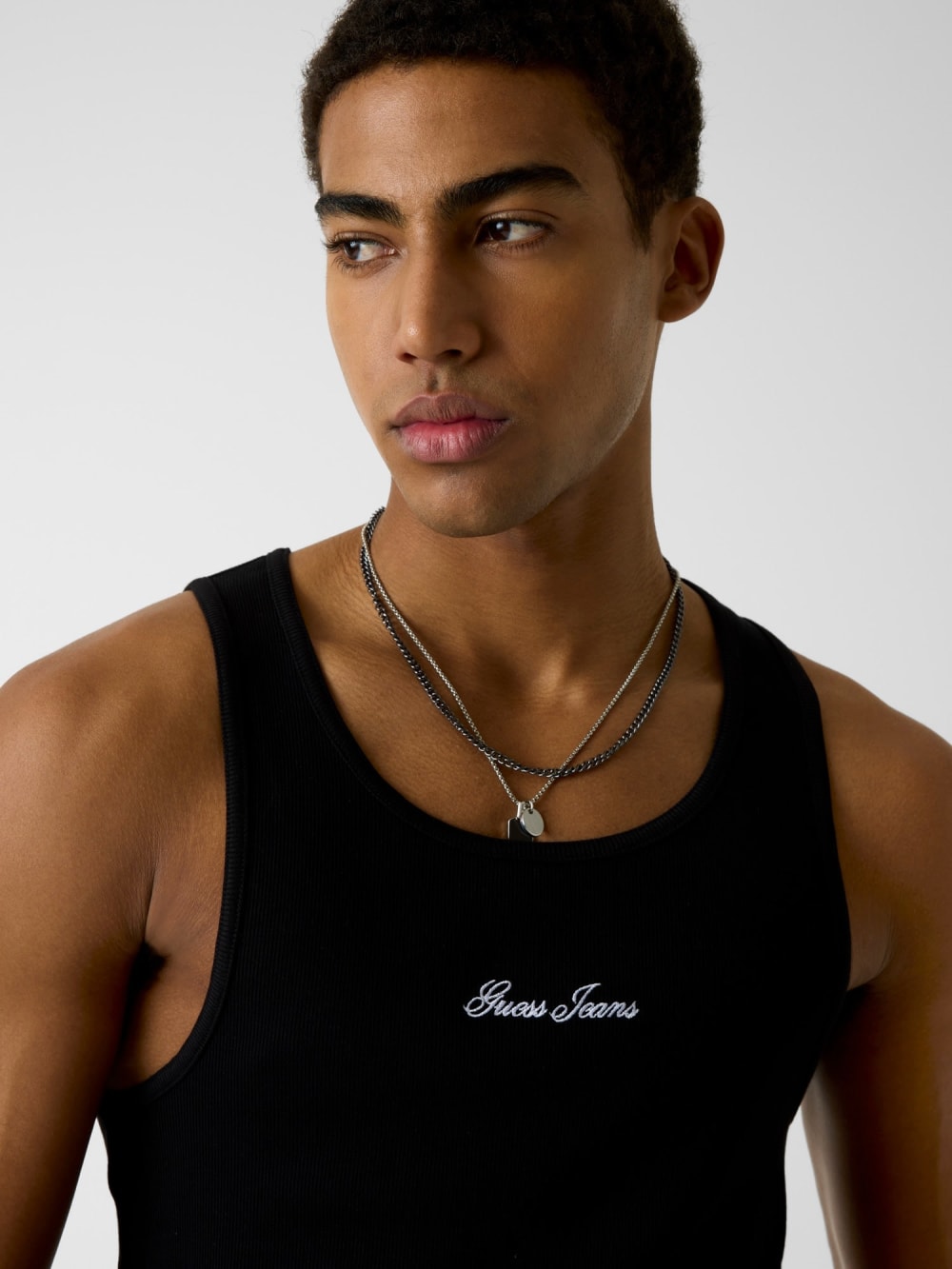 Embroidered tank top - Guess