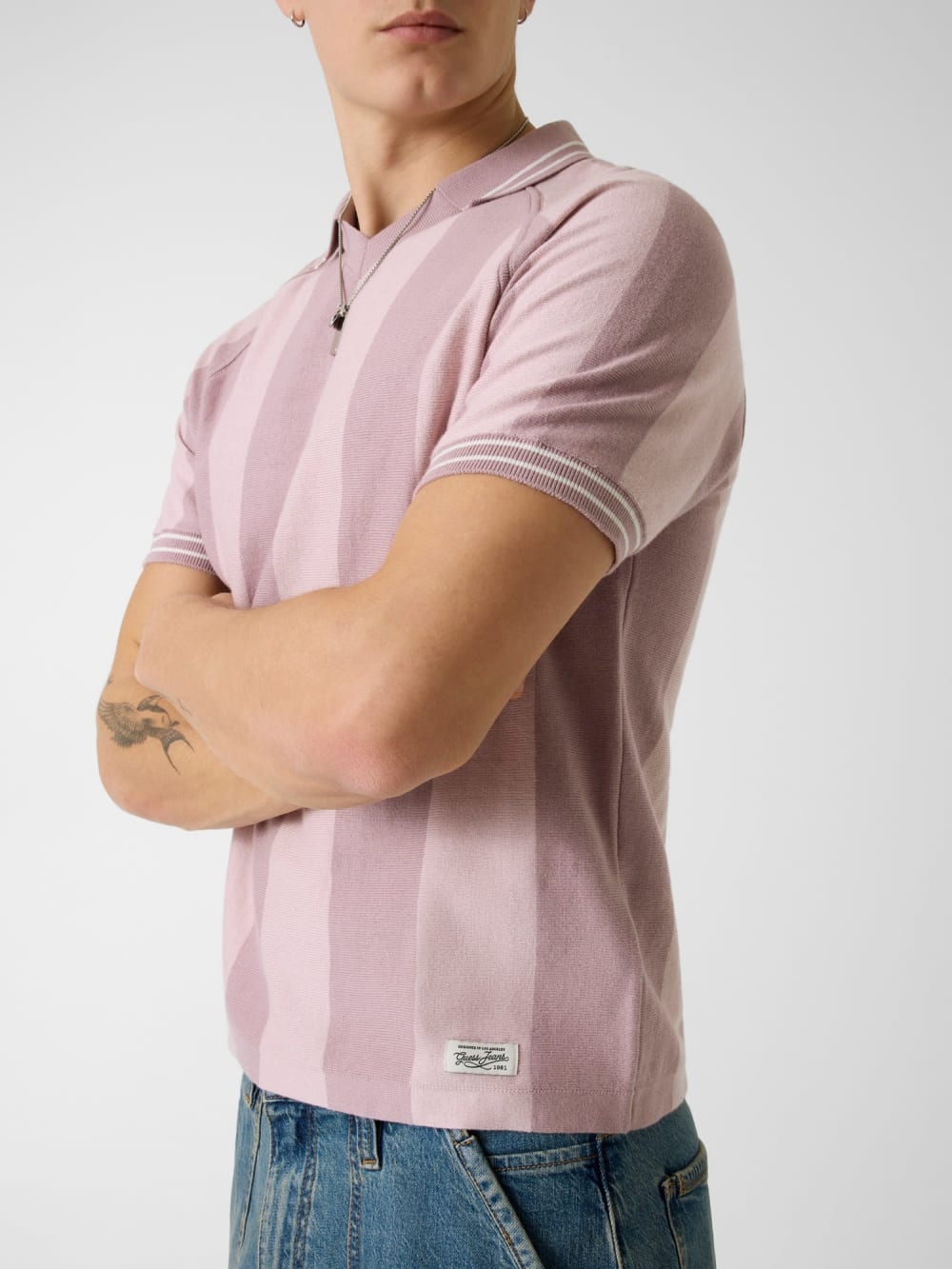 Striped polo shirt - Guess