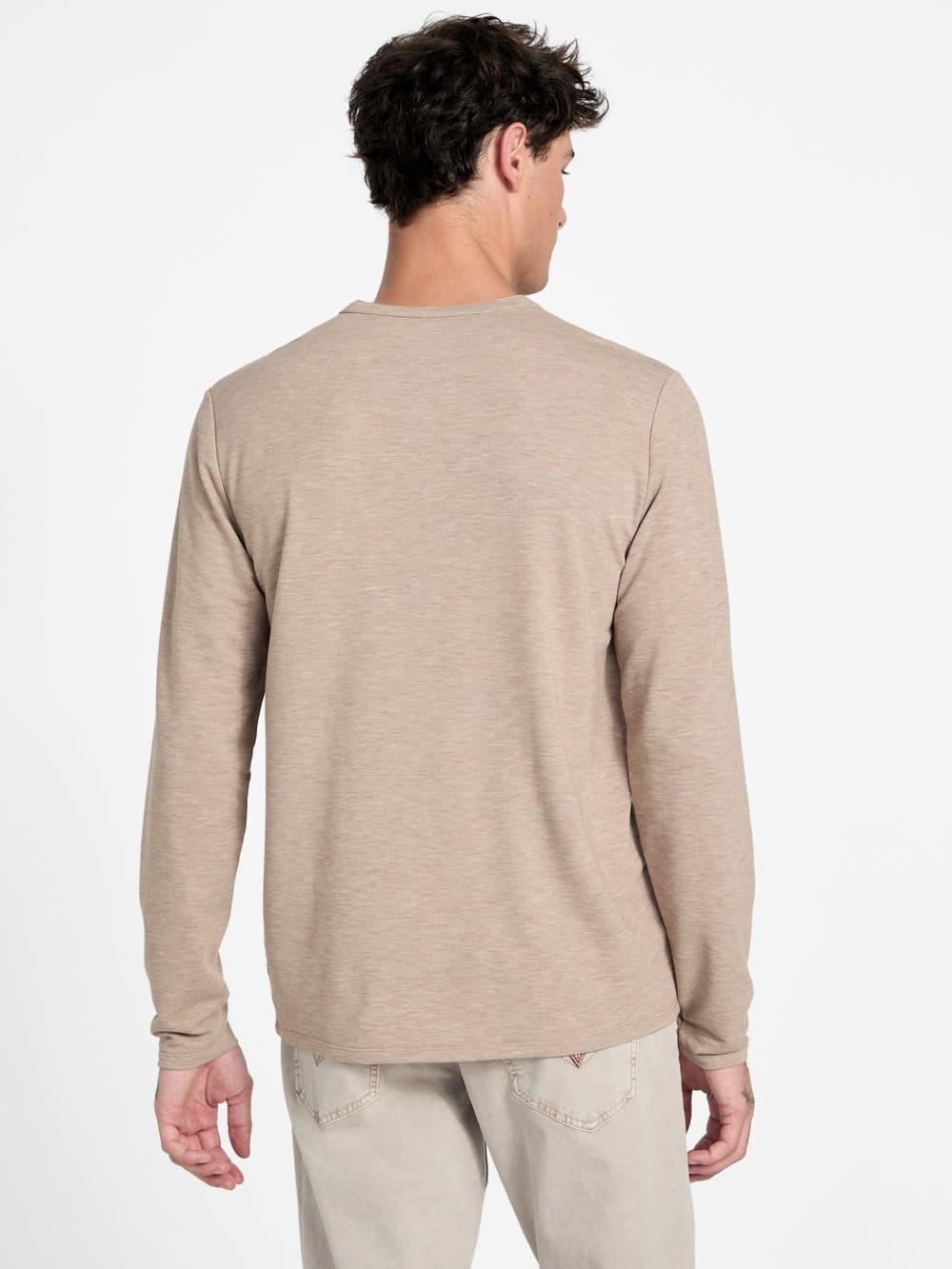 Eco Kai Wool-Blend Henley - Guess