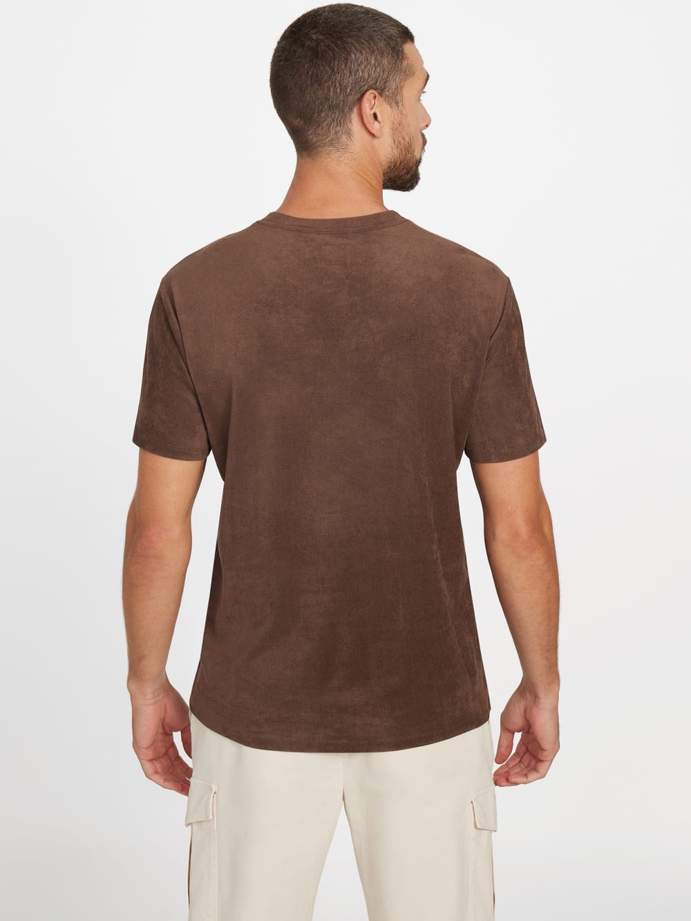 Garrett Faux-Suede Tee - Guess