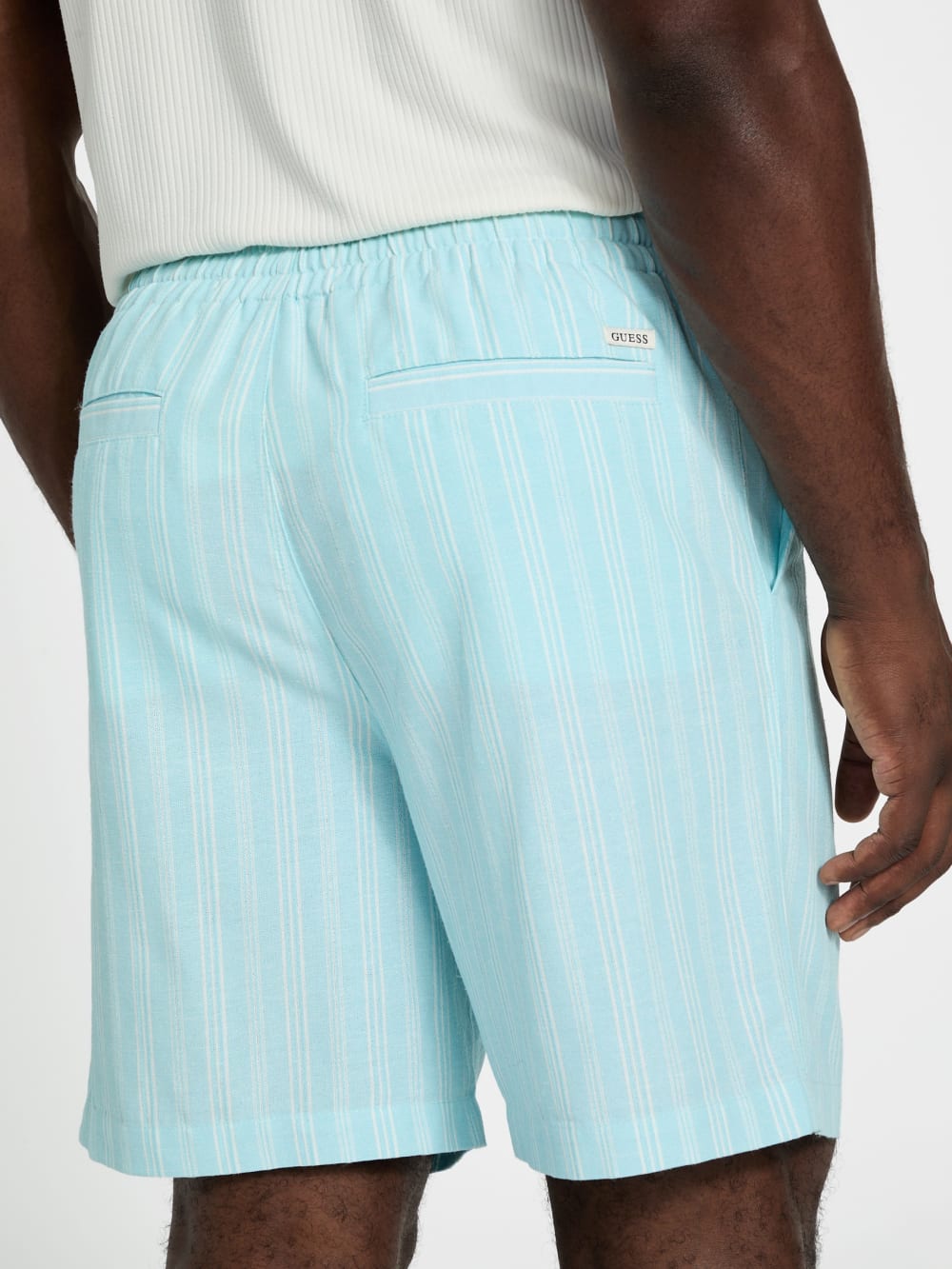 Linen blend shorts - Guess