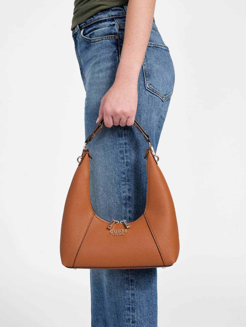 Calista Top-Zip Shoulder Bag - Guess