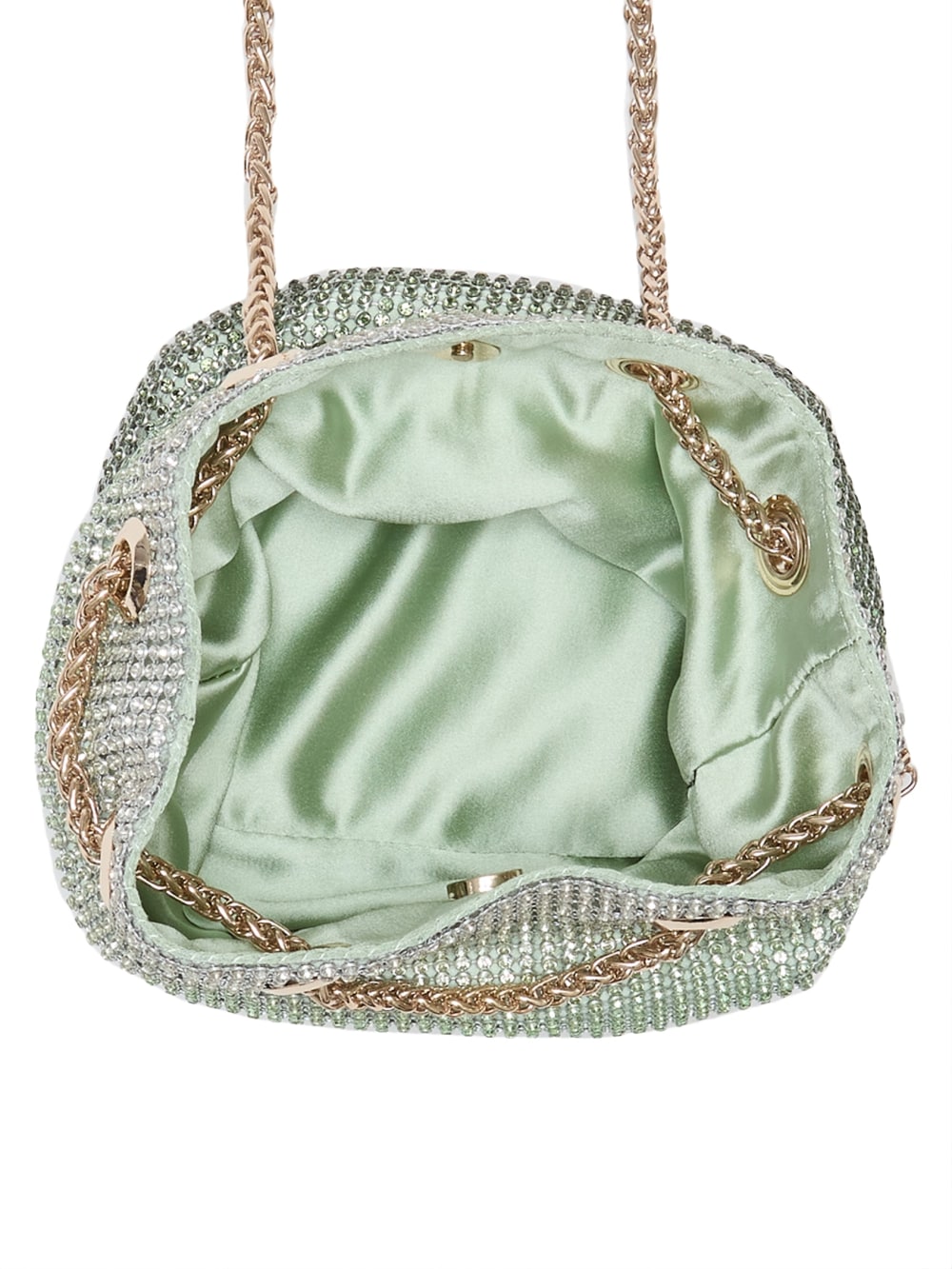 Zalina Ombr Rhinestone Pouch - Guess