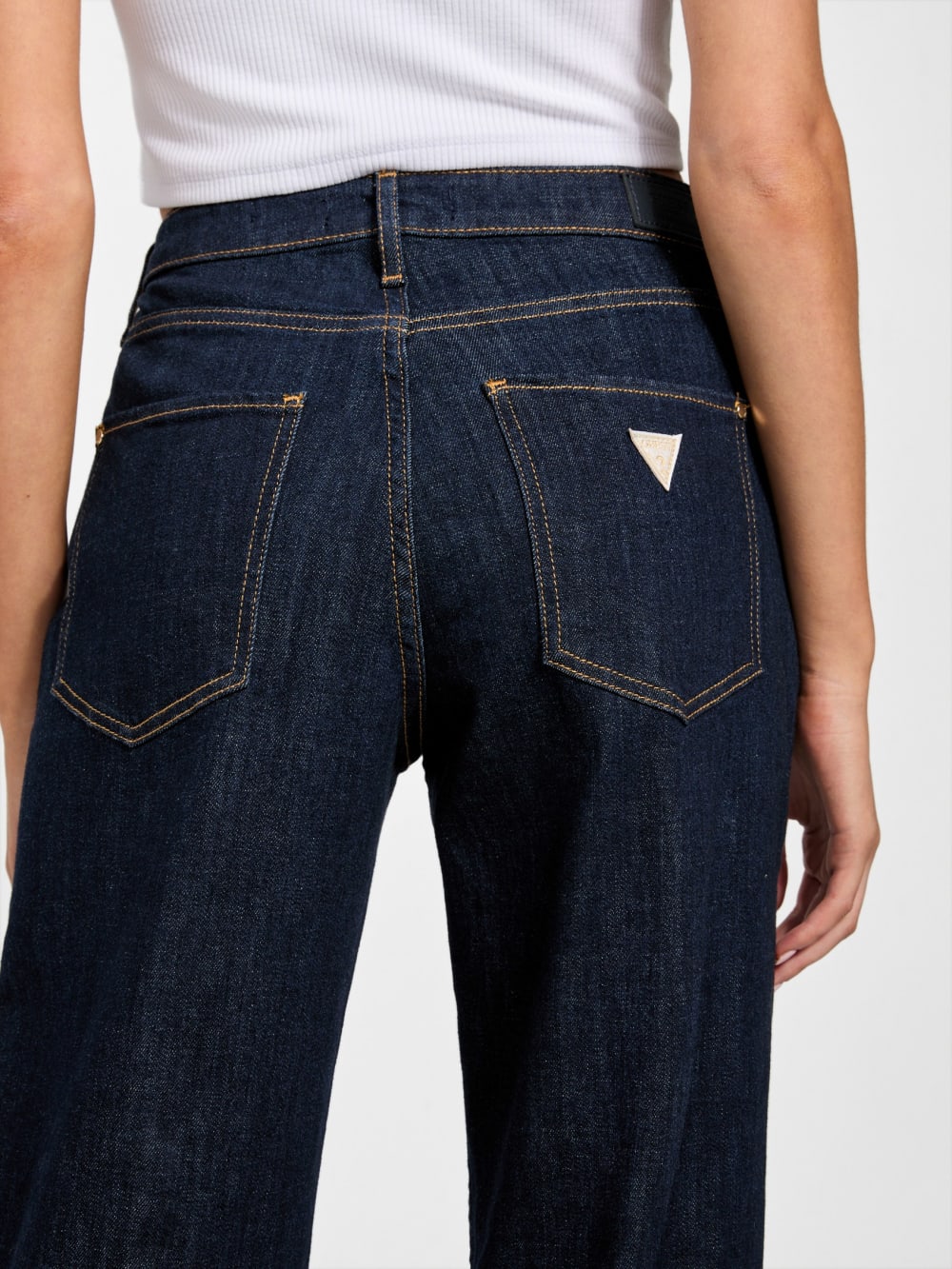 Eco Tinted Wide-Leg Jeans - Guess